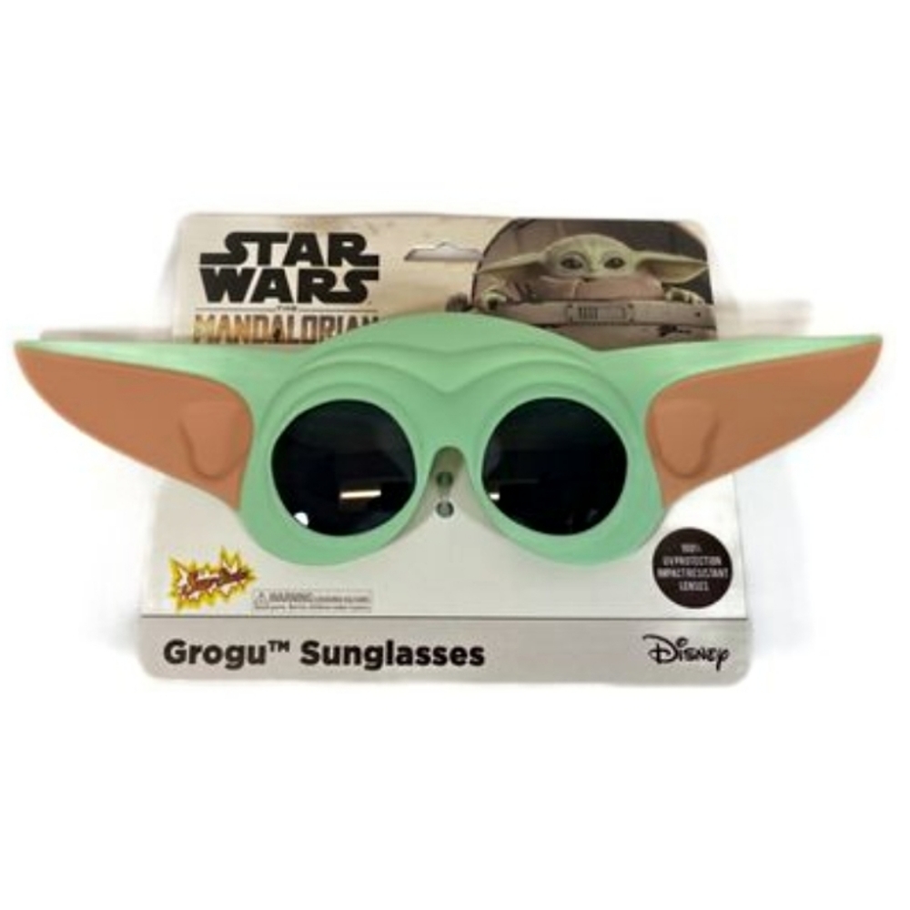 NEW Sun Staches Star Wars The Madalorian Grogu Baby Yoda Character Sunglasses
